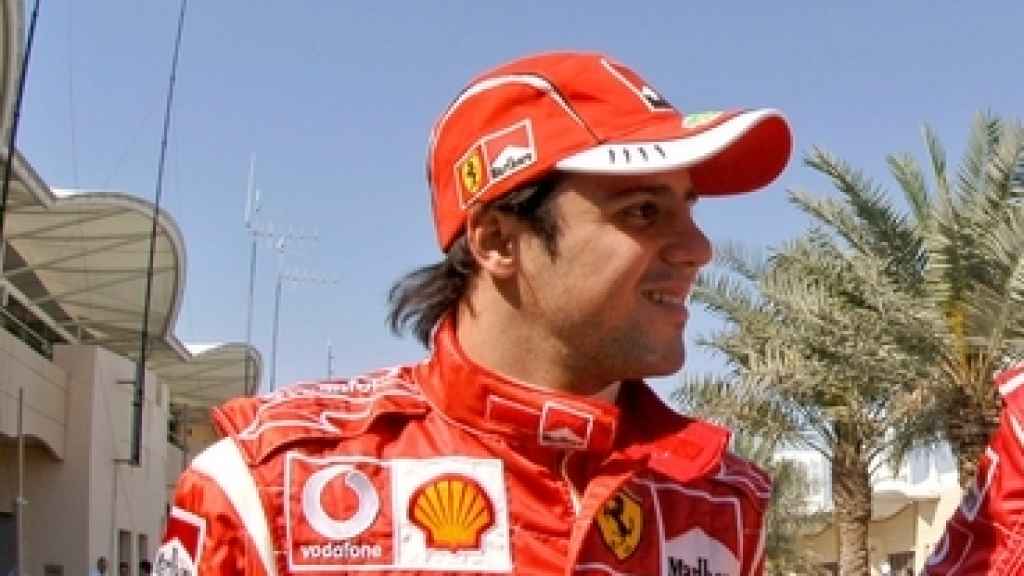 Felipe Massa y Schumacher.