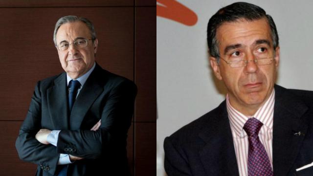 Florentino Pérez (ACS) y Gonzalo Urquijo (Abengoa)