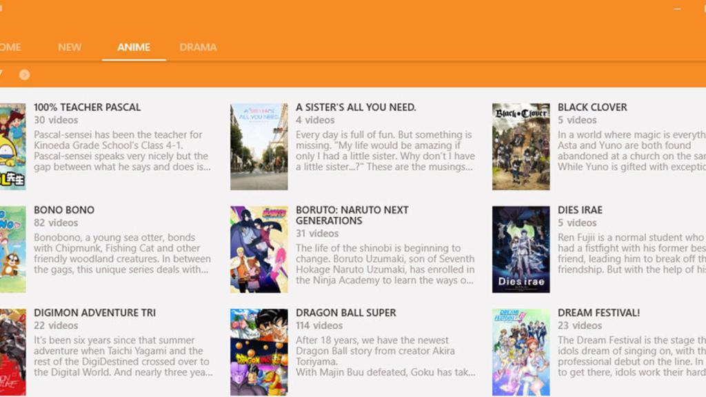 La app de Crunchyroll