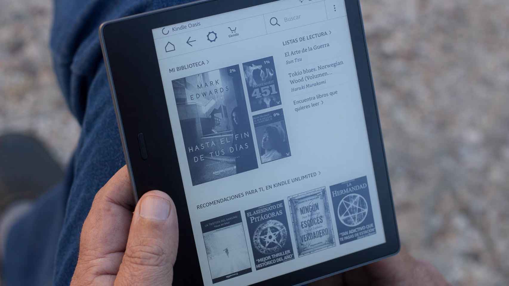 Llega el Kindle Oasis, el nuevo libro electrónico de