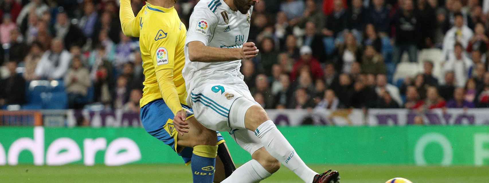 Benzema en el Real Madrid - Las Palmas.