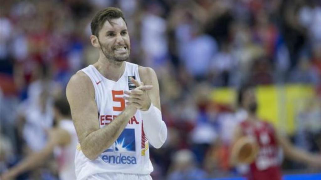 Rudy Fernández con la Selección Española. Foto: feb.es