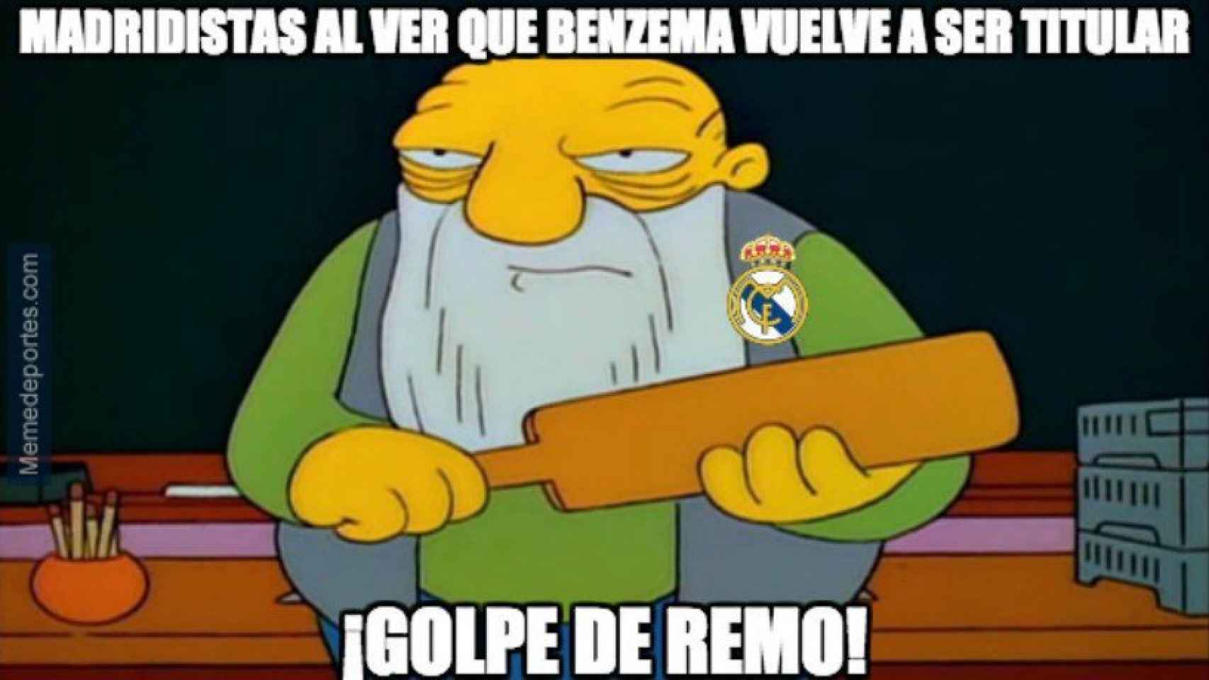 Meme del Real Madrid - Las Palmas. Foto: memedeportes.com
