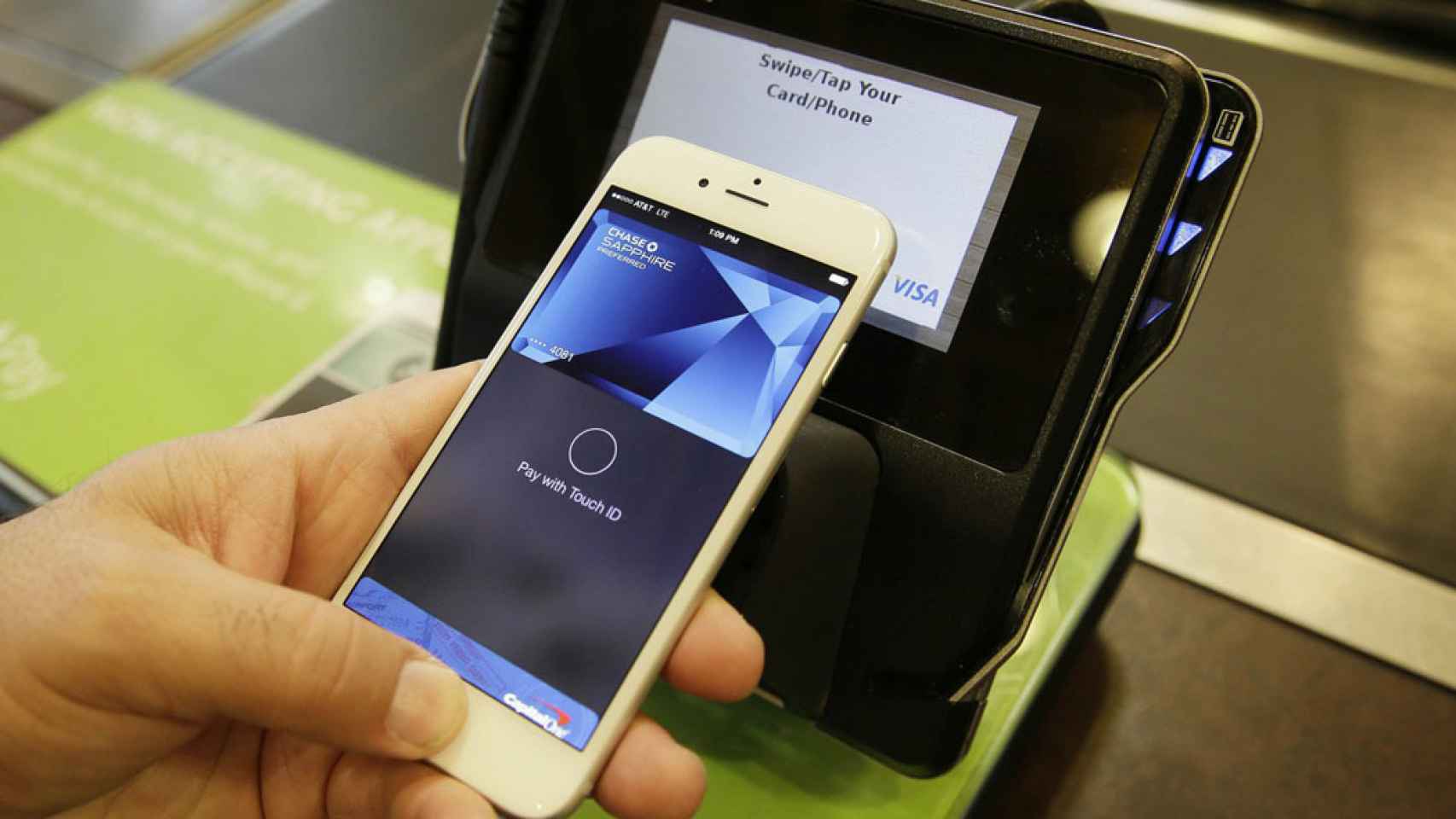 pagos moviles iphone apple pay datafono nfc