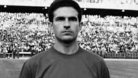 Feliciano Rivilla en una imagen de archivo de la Eurocopa de 1964.