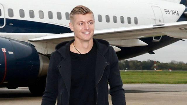 Kroos, en Londres