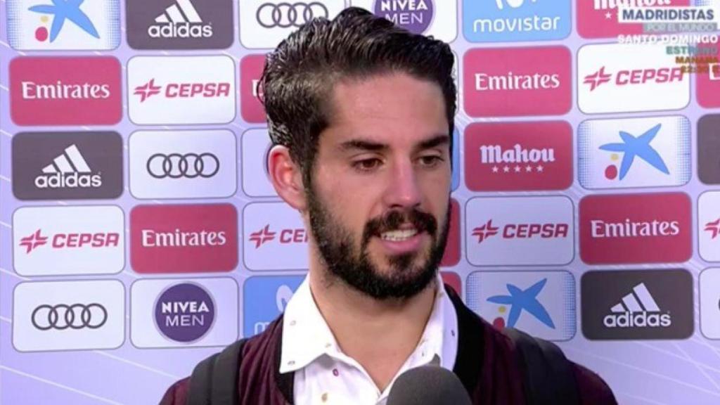 Isco en zona mixta