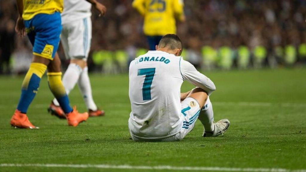 Cristiano Ronaldo, en el Real Madrid-Las Palmas. Foto: Pedro Rodríguez / El Bernabéu