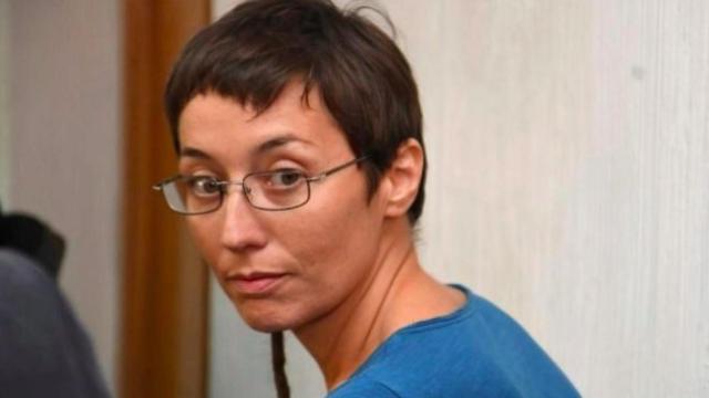 La concejala Datxu Peris a su salida del juicio celebrado en Sepúlveda recientemente.