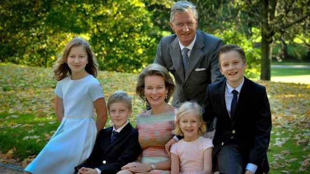La familia real de Bélgica.