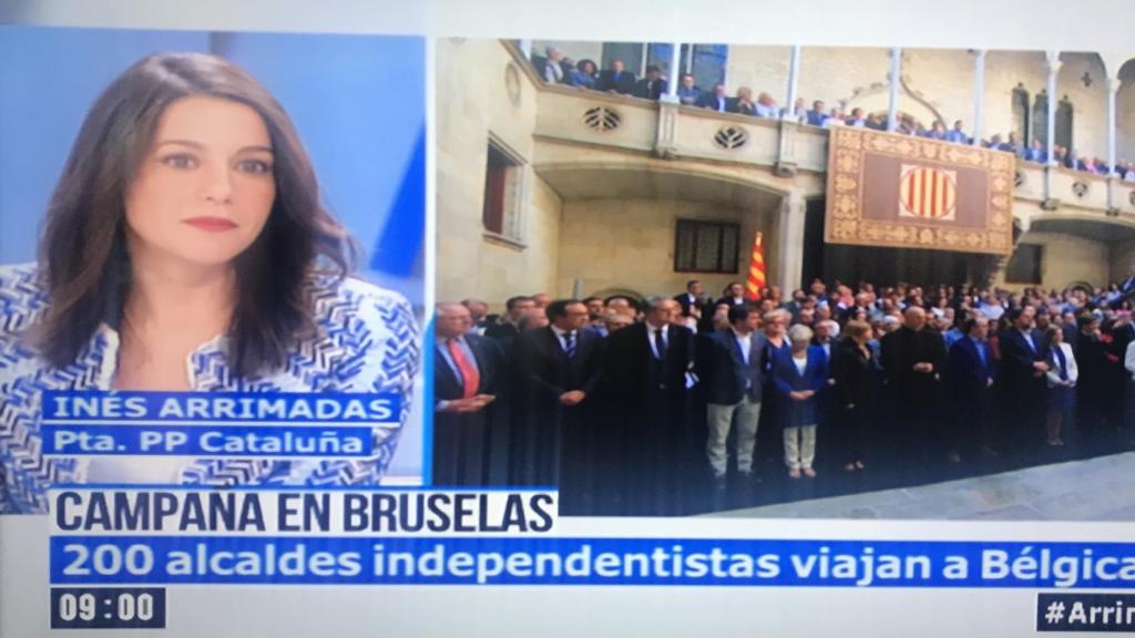 Inés Arrimadas en 'El Programa de Ana Rosa'.