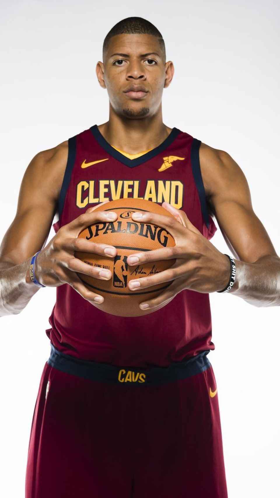 Tavares, con la camiseta de la Cleveland Cavaliers.