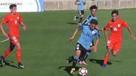 Partido disputado entre Argentina y Chile en el Campeonato Sudamericano Sub15 2017. Foto: conmebol.com