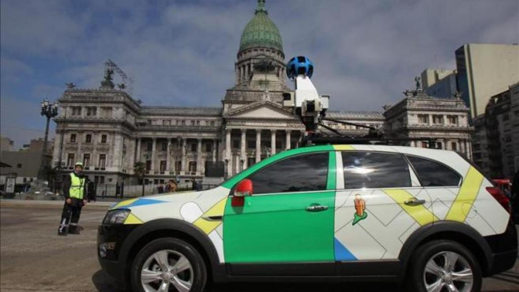 Uno de los coches utilizados para el desarrollo de Street View