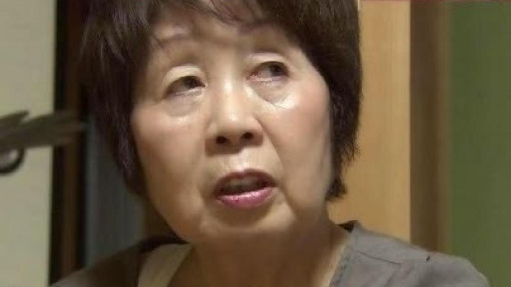 Imagen de 'la viuda negra de Kioto', durante una declaración.