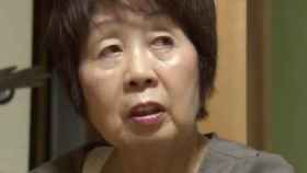 Imagen de 'la viuda negra de Kioto', durante una declaración.