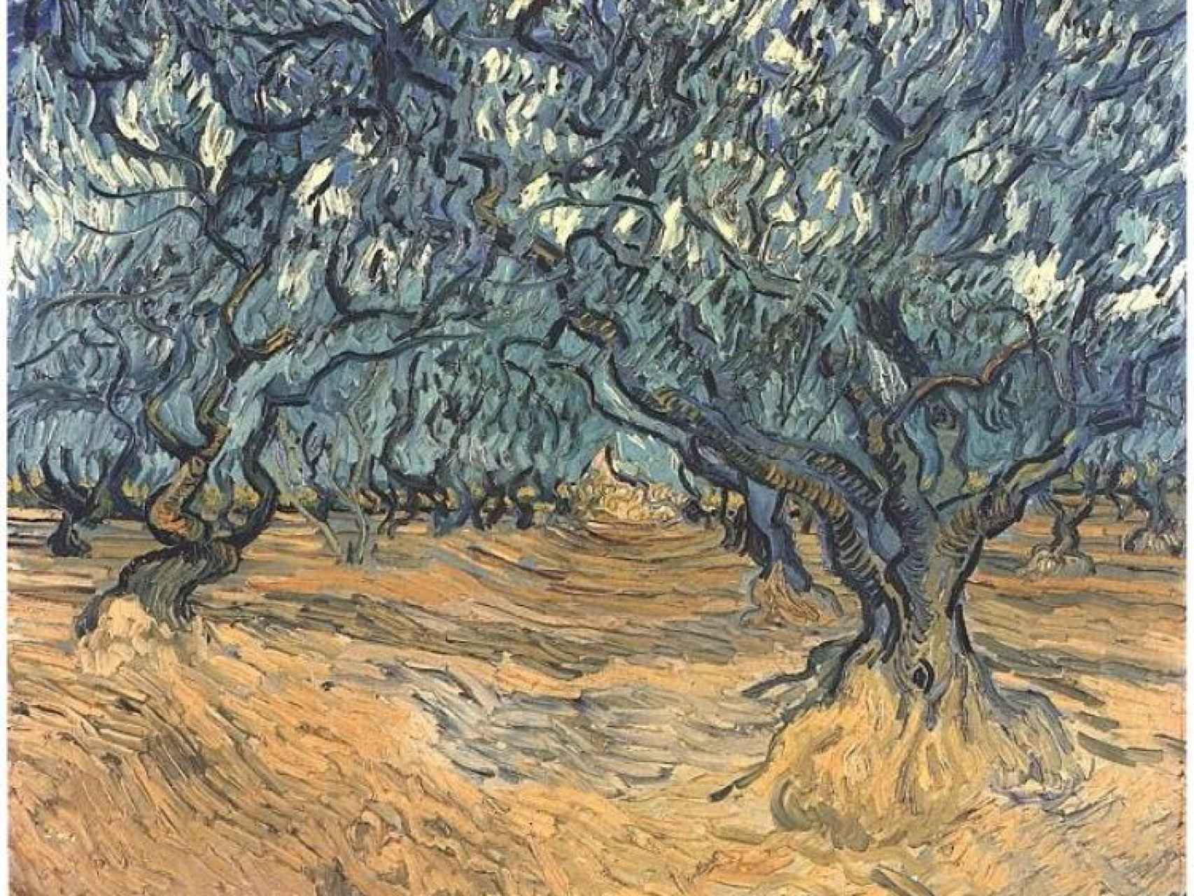 Pinturas, Óleo sobre tela, Saint-Rémy: septiembre, 1889. Van Gogh.