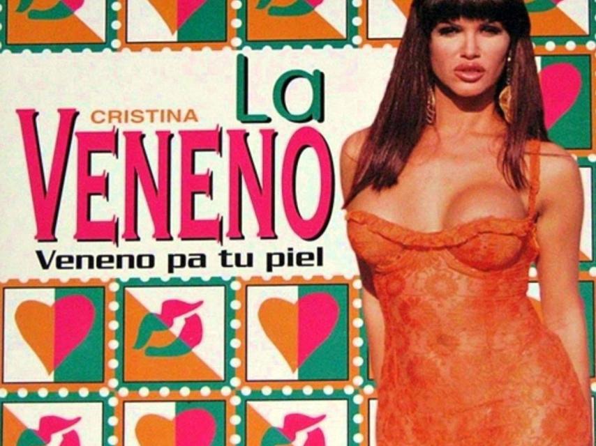 La Veneno en la portada de un disco.