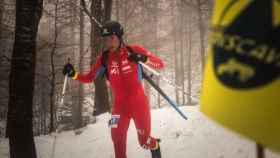 Kilian Jornet en el pasado Mundial de esquí de montaña.