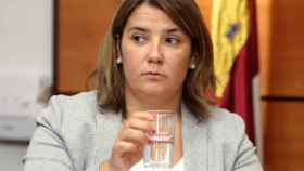 Agustina García, consejera de Fomento, este miércoles en las Cortes (Óscar Huertas)