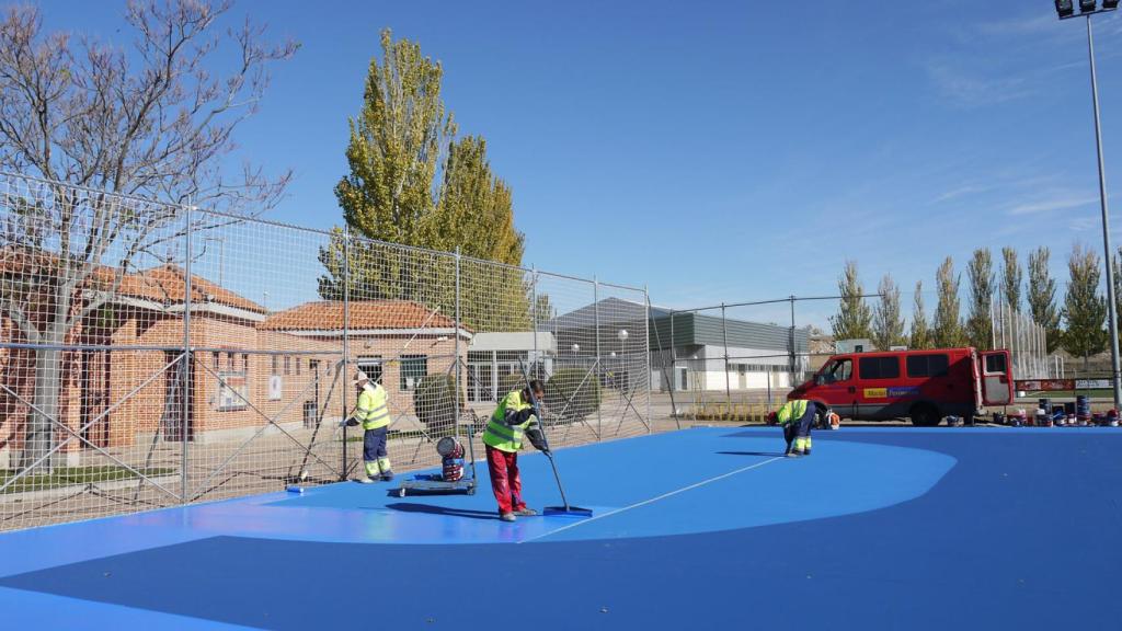 Obras de mejora en instalaciones deportivas (2)