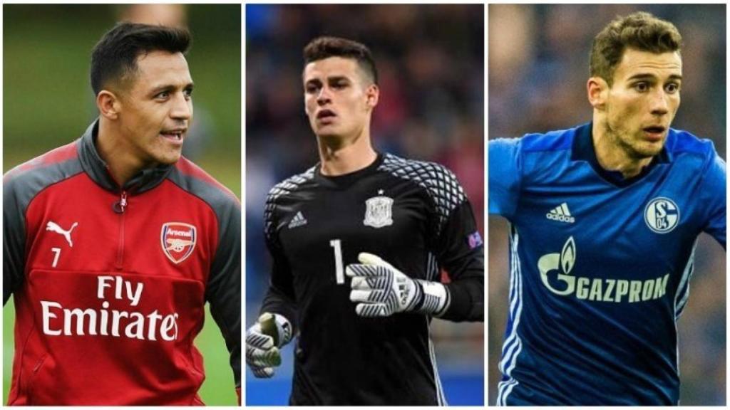 Alexis, Kepa y Goretzka