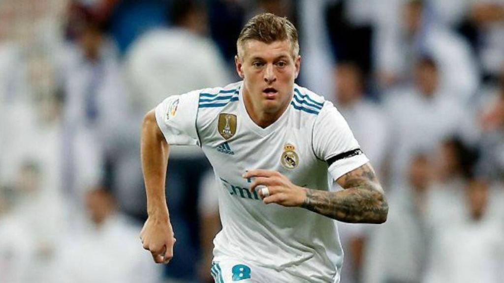 Toni Kroos, en un partido del Real Madrid