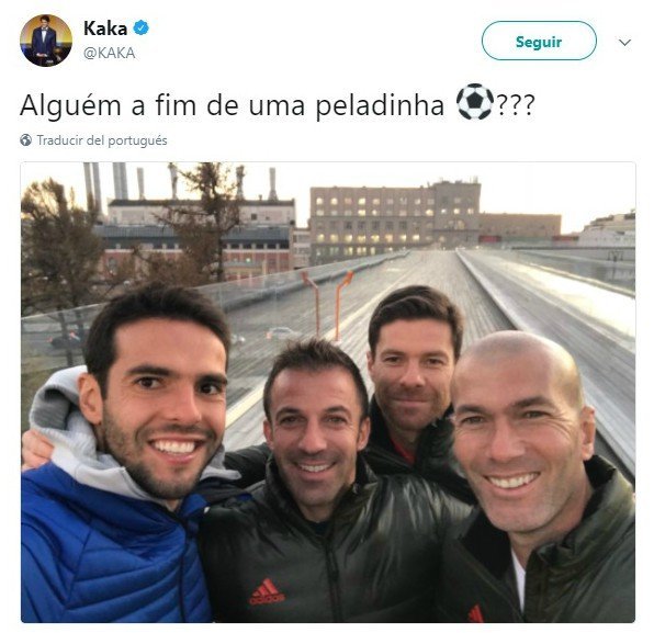 Zidane y Xabi, protagonistas de un reencuentro galáctico