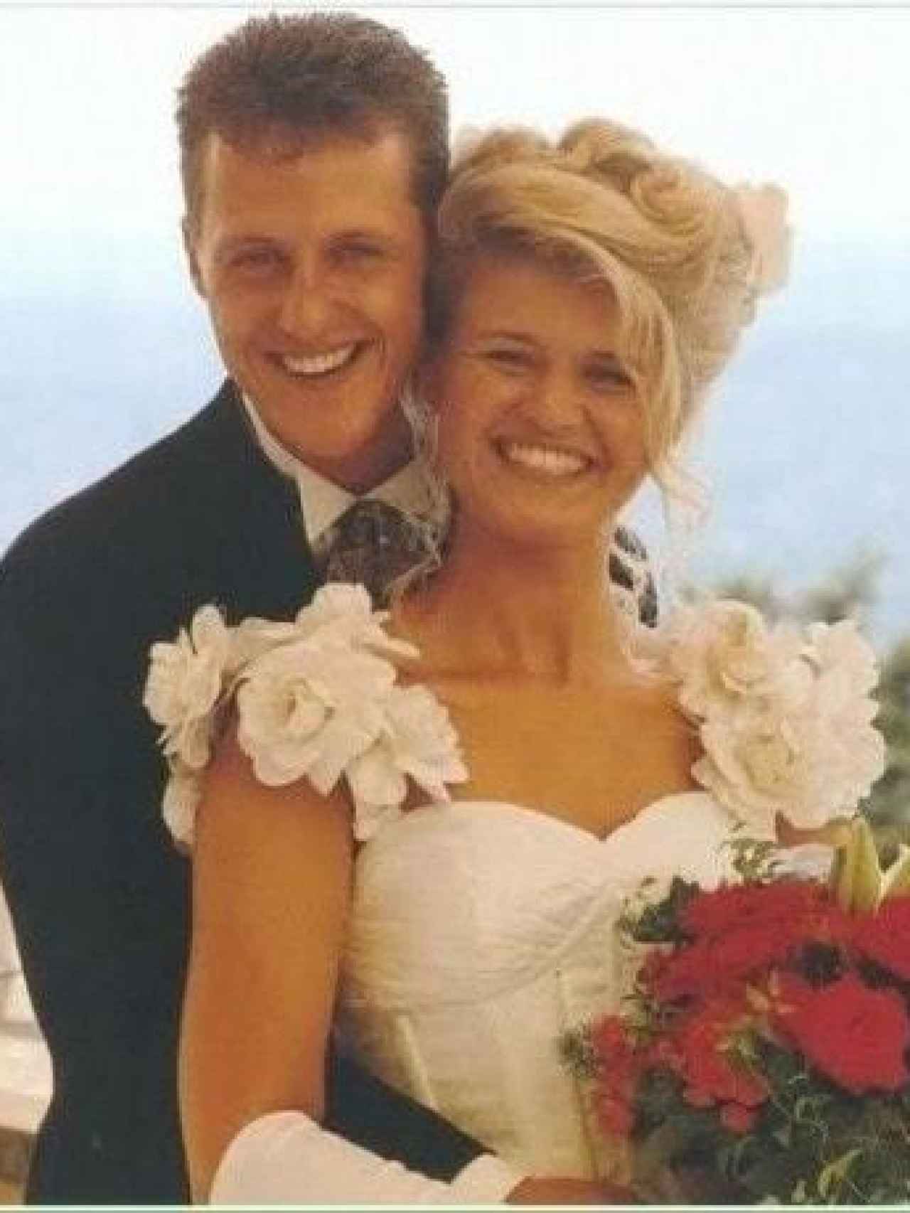 Foto de la boda de Corinna y Michael Schumacher.