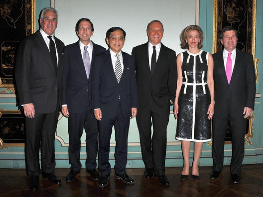 Lawrence Stroll, John Idol, Silas Chou, Michael Kors, Susan M. Tolson y Charles H. Rivkin.