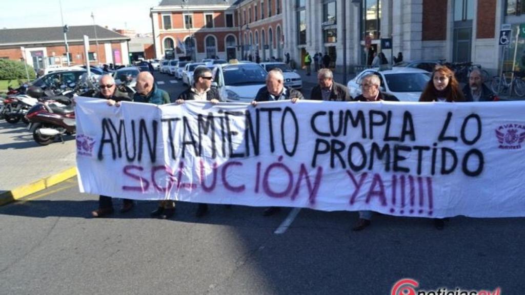 manifestacion taxistas avatar valladolid 5