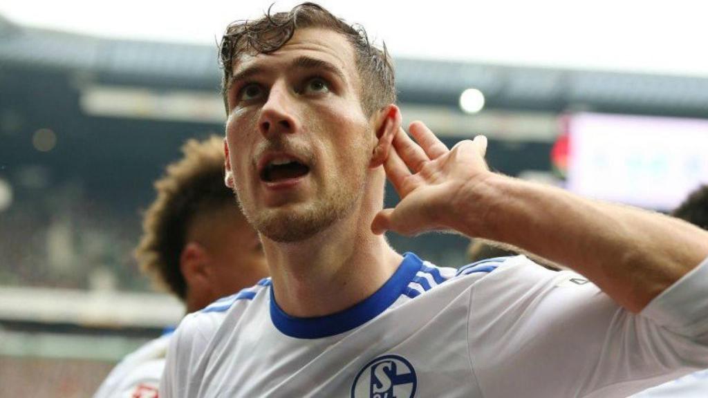 Goretzka, en un partido con el Schalke. Foto: bundesliga.com