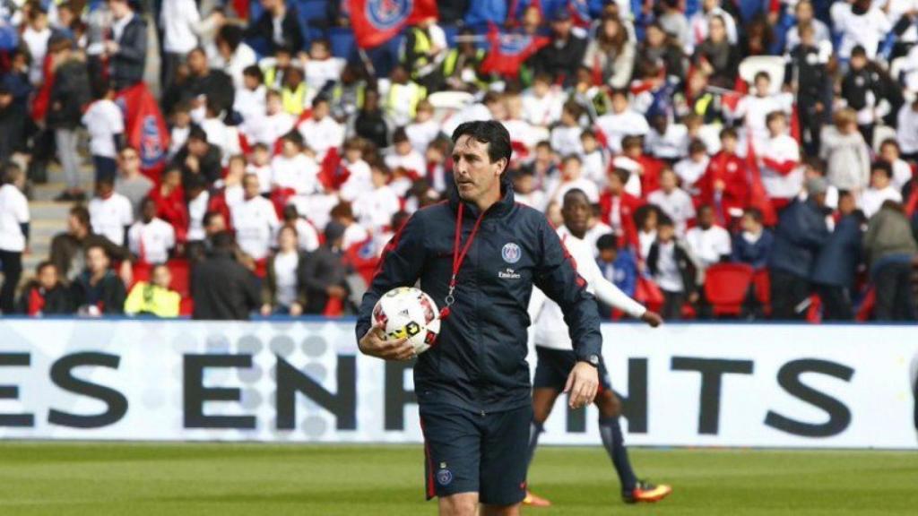 Unai Emery, en un partido. Foto. Twitter (@UnaiEmery_)