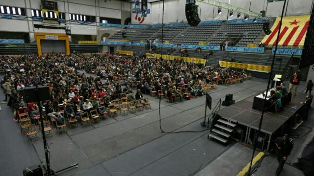 Vista general de la asamblea de la CUP