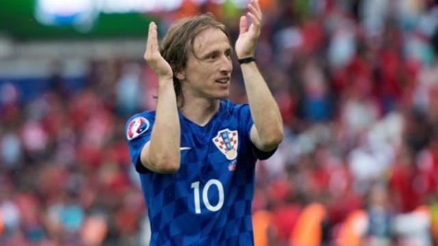 Modric, con Croacia. Foto Instagram (@lukam10)