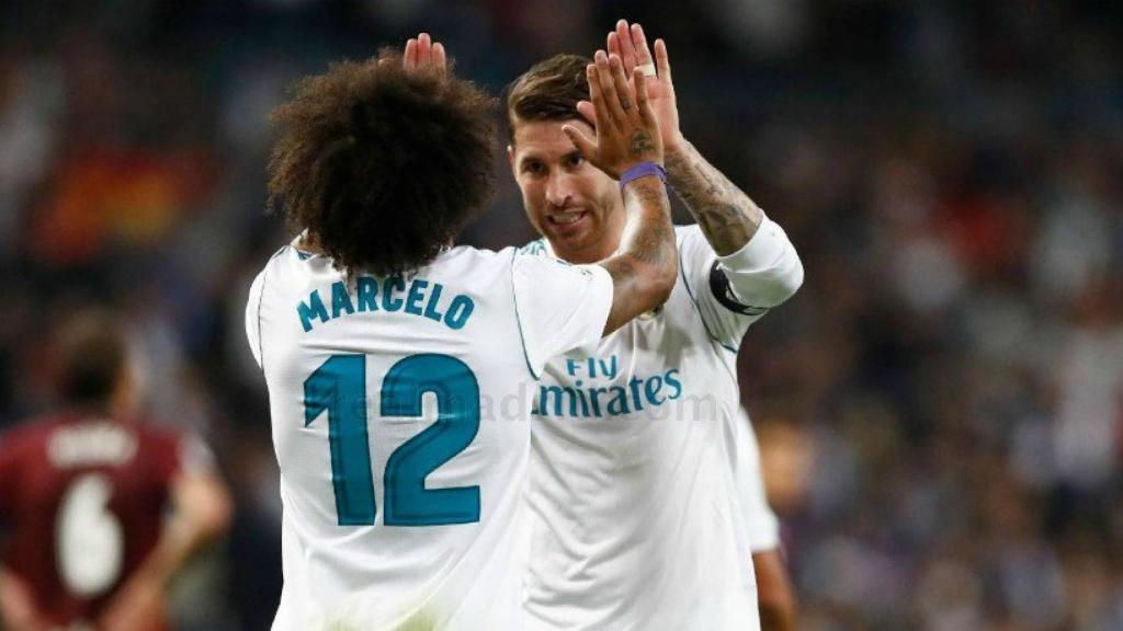 Los capitanes del Real Madrid ante el Eibar