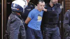 El detenido el domingo por la Policía Nacional en Alzira.