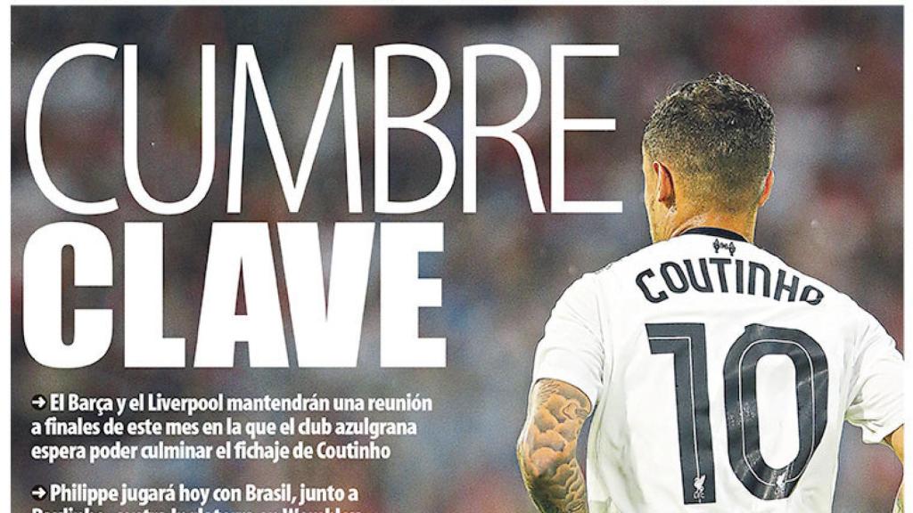 Portada Mundo Deportivo (14/11/17)