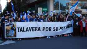 Alrededor de 30.000 personas se manifestaron por Talavera el domingo