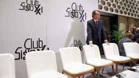 El expresident Artur Mas a su llegada al Club Siglo XXI.