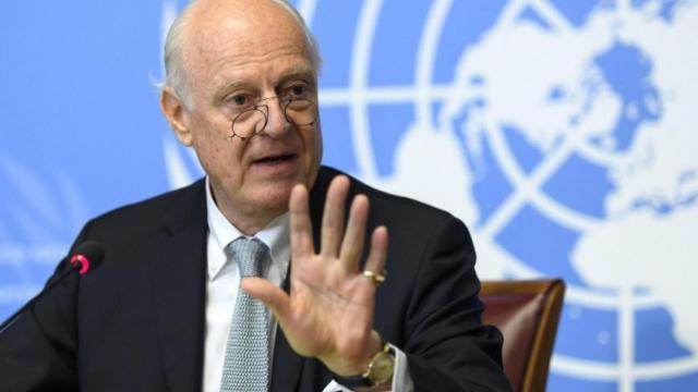 Staffan de Mistura, el enviado especial de la ONU