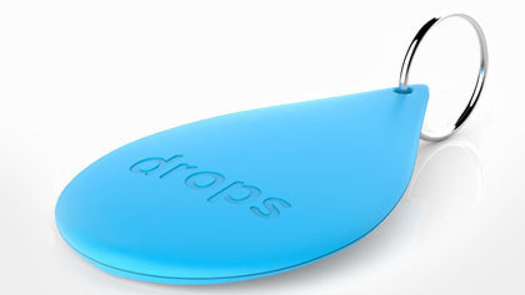 Así es Drops, el dispositivo que te permite tener localizadas tus pertenencias y a tus seres queridos