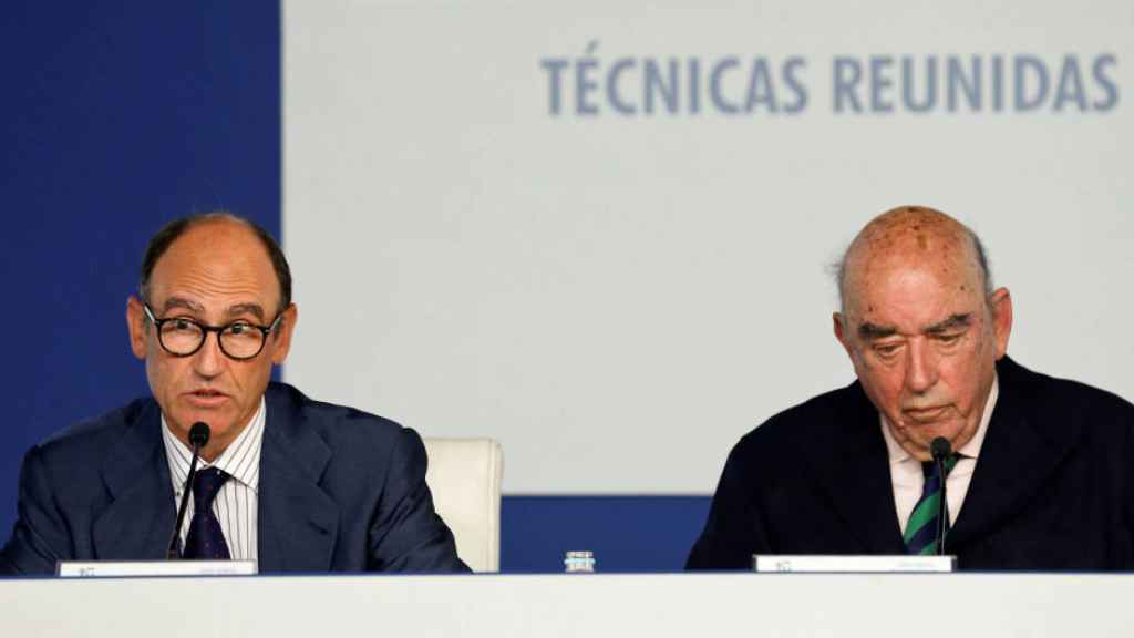 Juan Lladó y José Lladó, consejero delegado y presidente de Técnicas Reunidas, respectivamente.