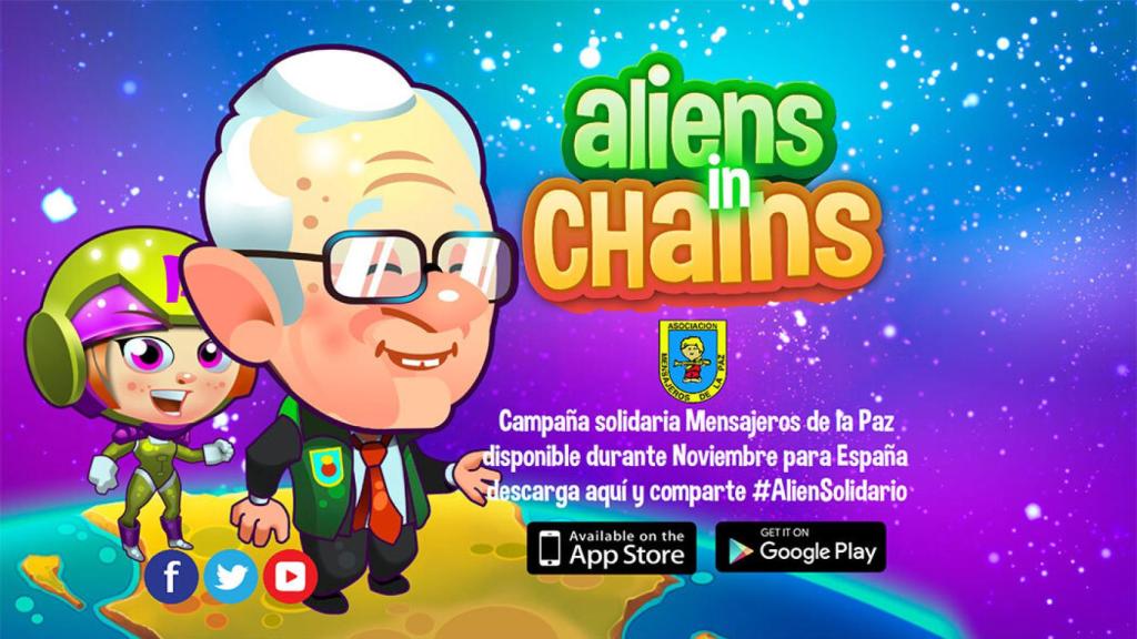 Aliens in Chains o cómo ser solidario jugando en tu smartphone