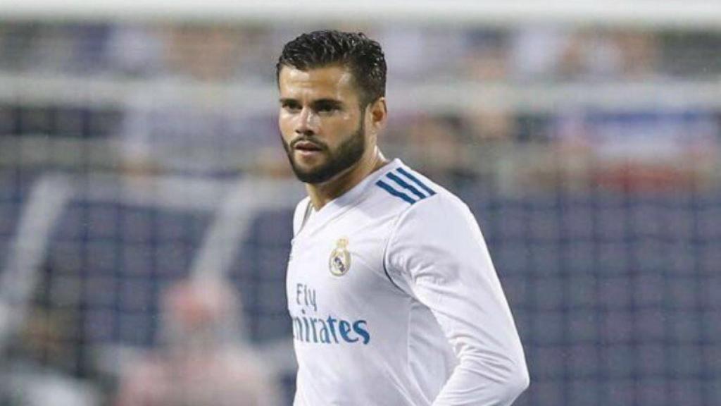 Nacho, en un partido con el Madrid. Foto: Twitter (nachofi1990)