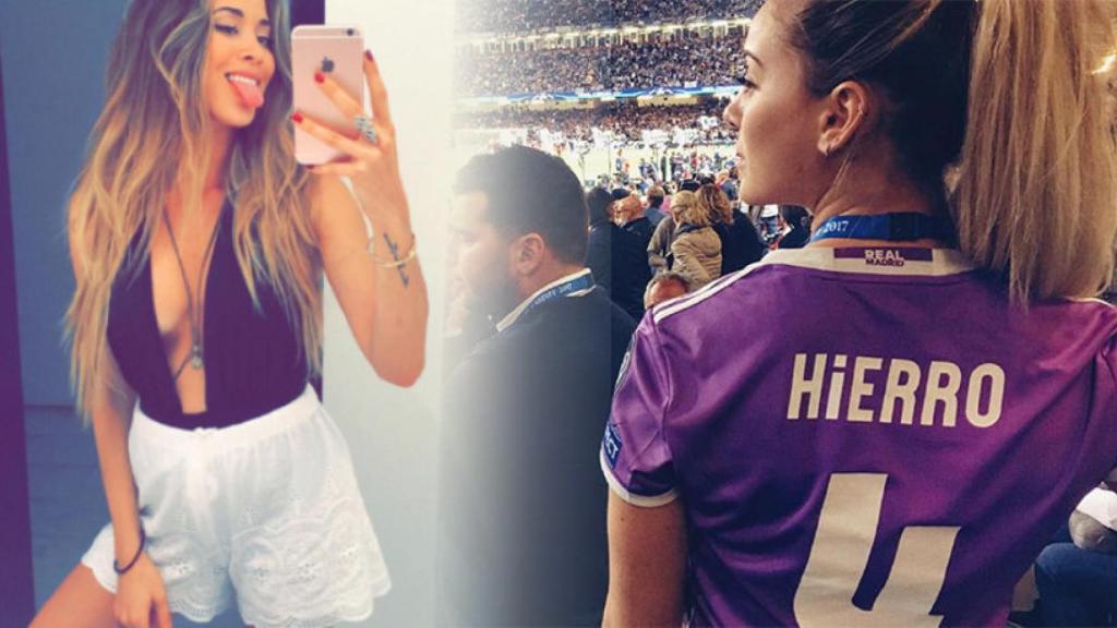 Claudia Ruiz, hija del ex jugador del Real Madrid Fernando Hierro Foto: Instagram (@clauruizp)