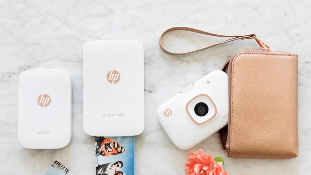 hp sprocket plus impresora de bolsillo movil hp sprocket 2 en 1 camara instantanea