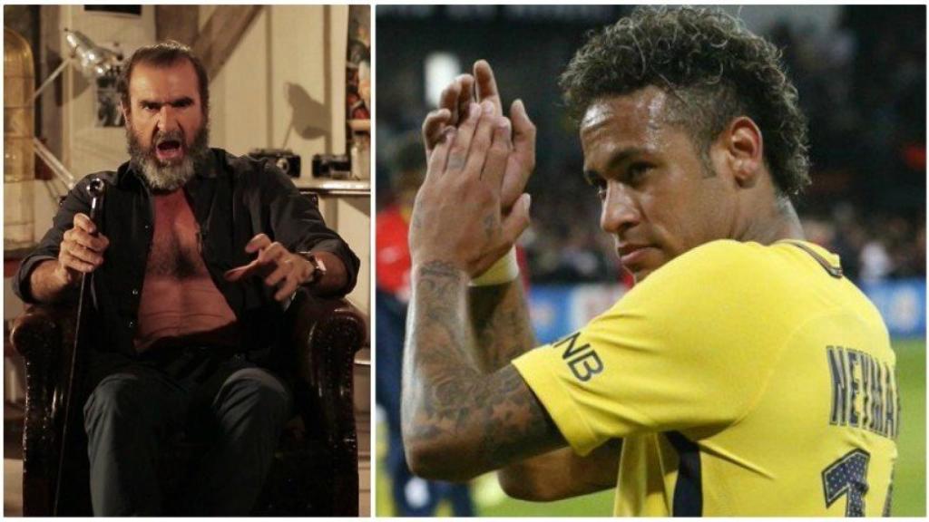 Cantona, contra Neymar