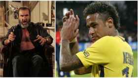 Cantona, contra Neymar