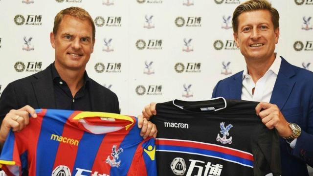 Frank de Boer, nuevo entrenador del Crystal Palace. Foto Twitter (@CPFC)